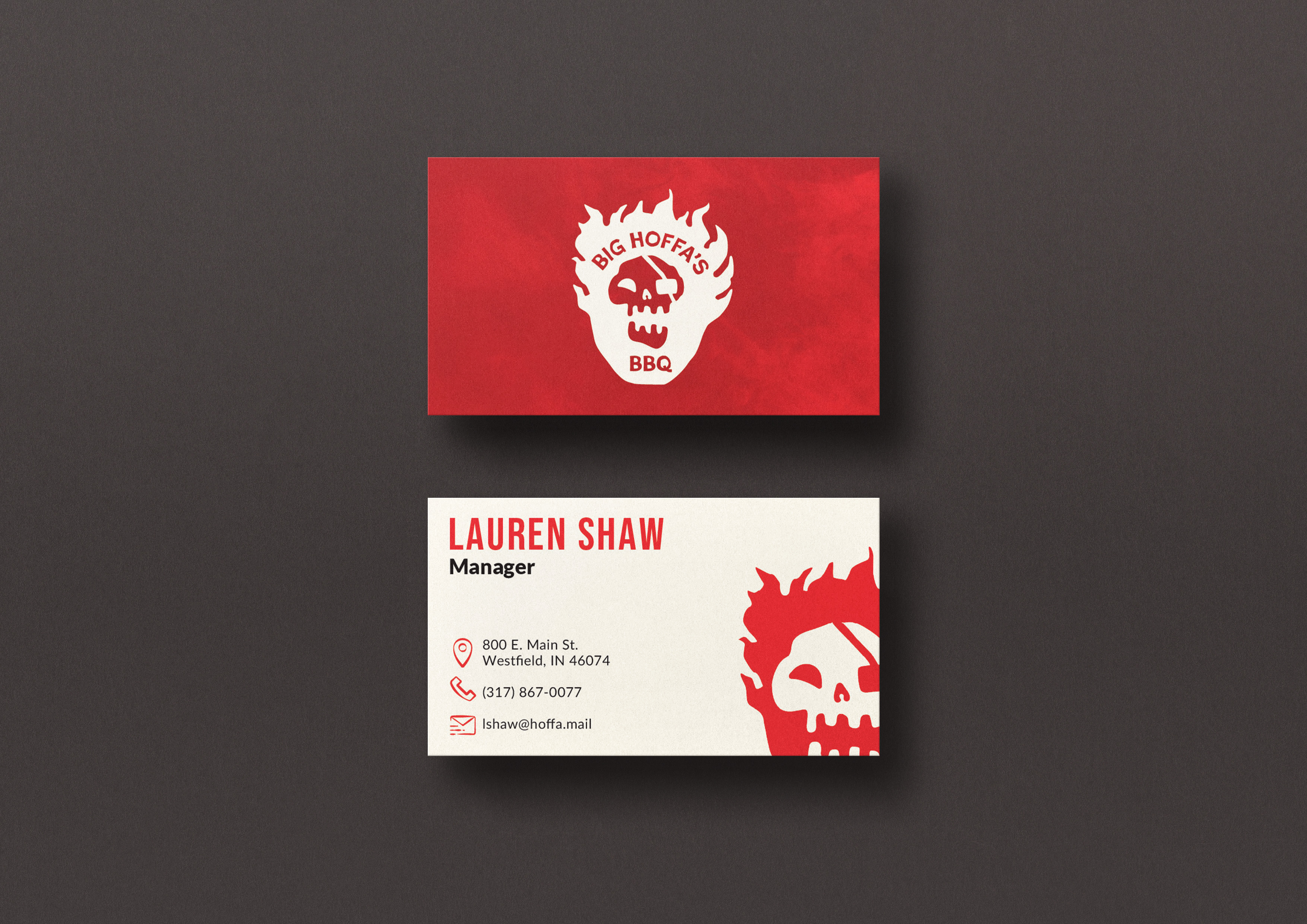 Business card design