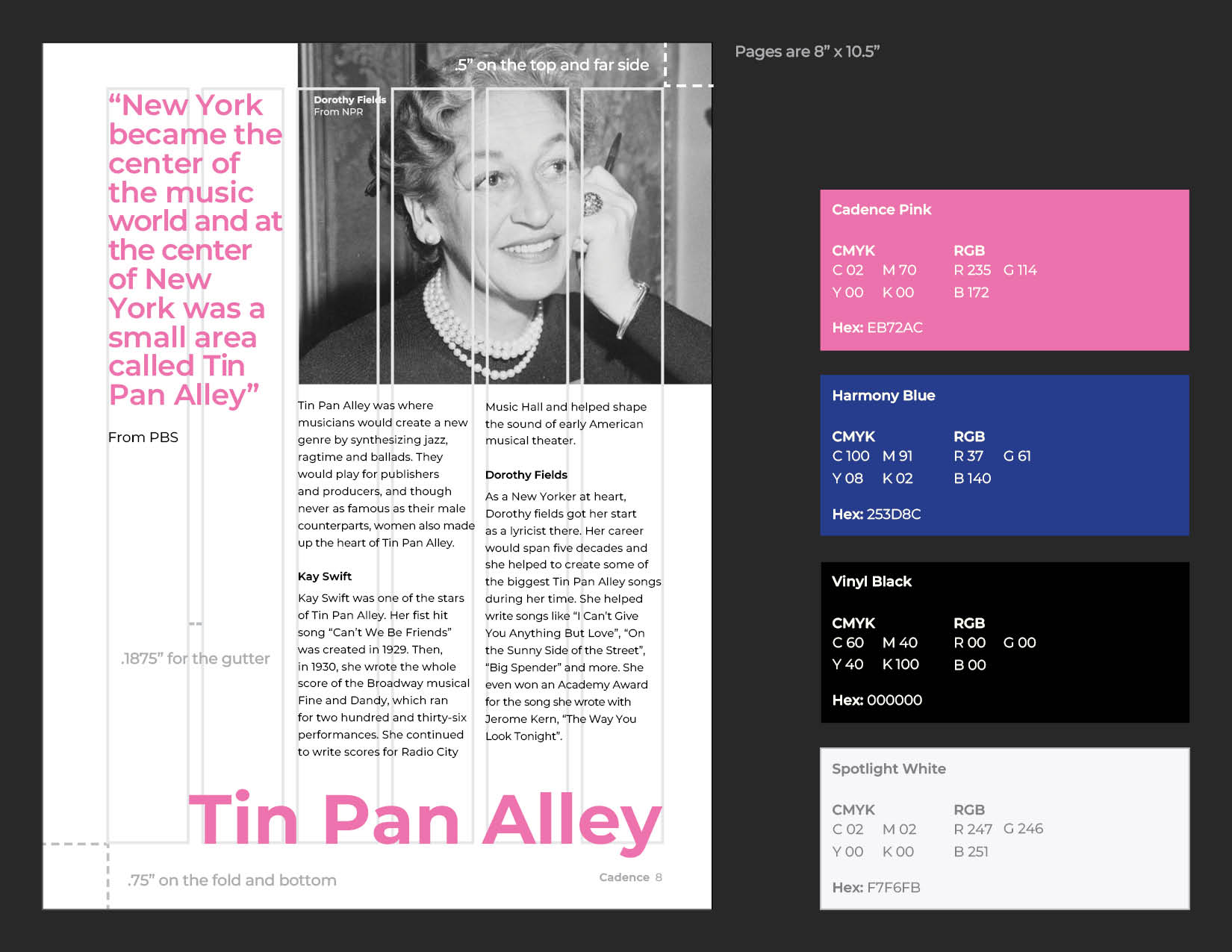 Typography and Layout Design System