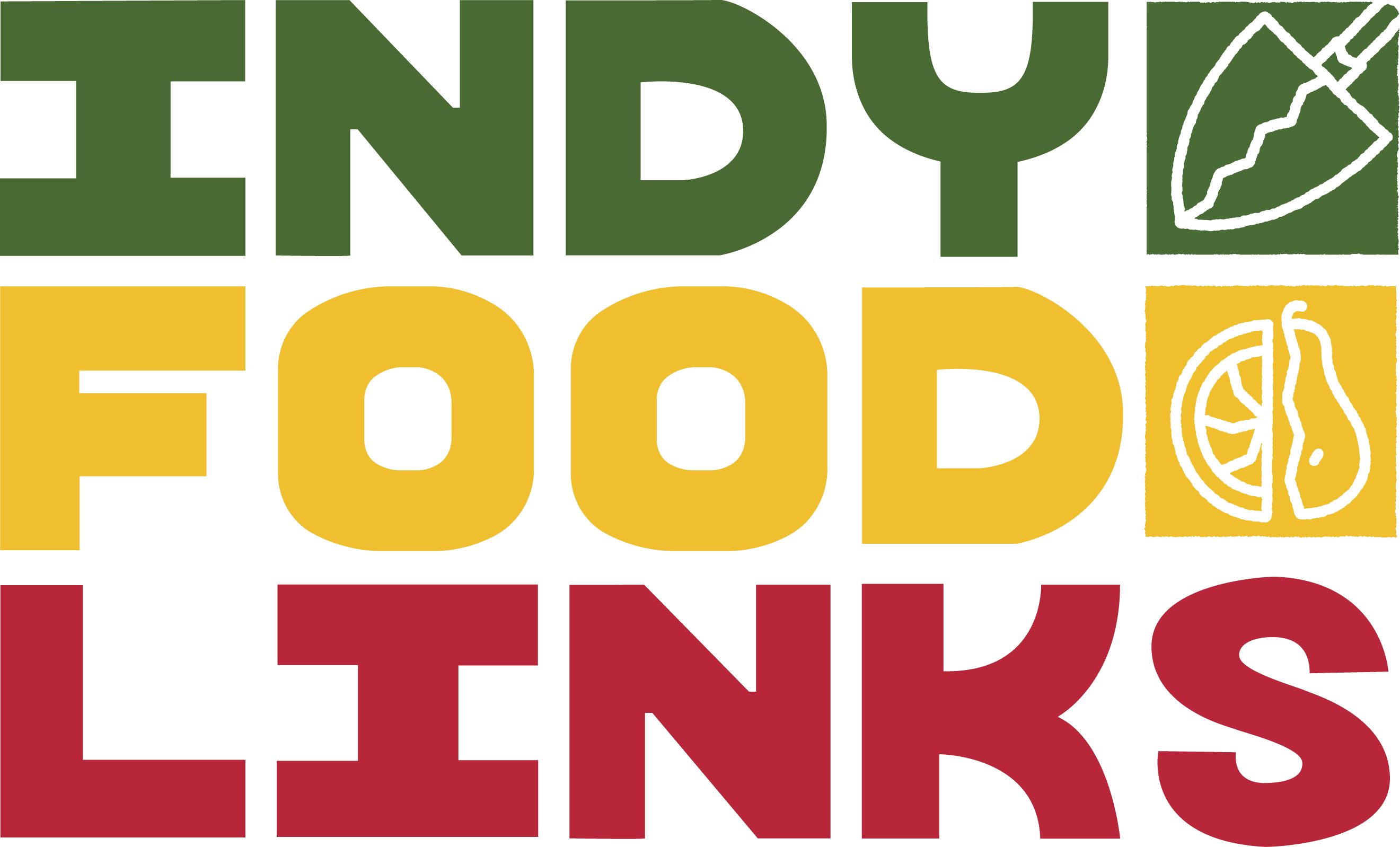 Indy Food Links Horizontal Logo