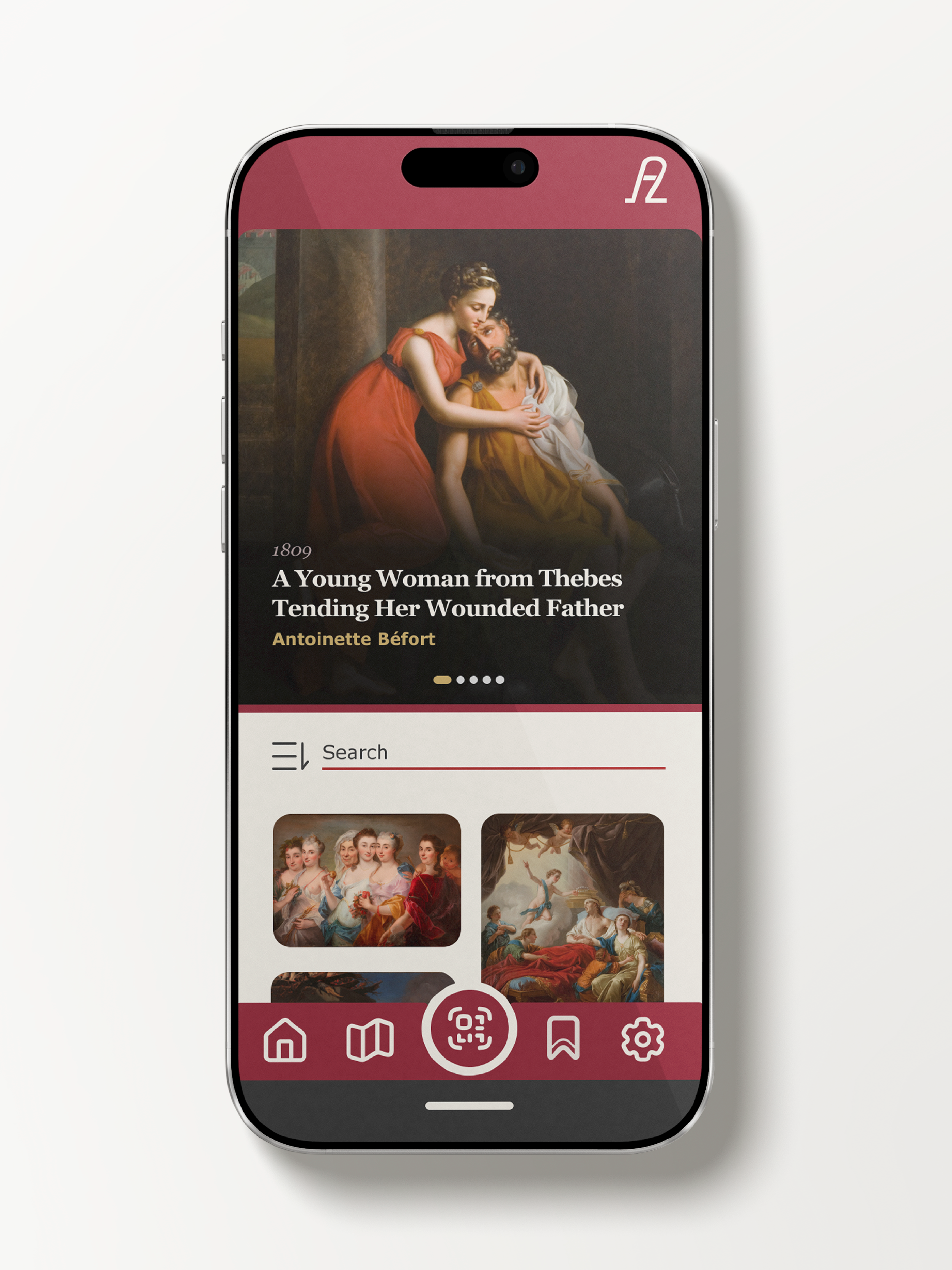 Art Access App Screens